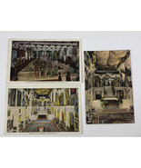 3 x antique greeting postcards Mission Inn Riverside California Rare Fin... - £7.79 GBP