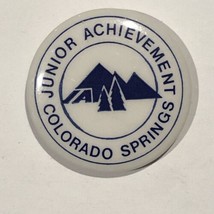 JA Colorado Springs Junior Achievement Youth Org CO Pinback Button Pin 1... - $5.00
