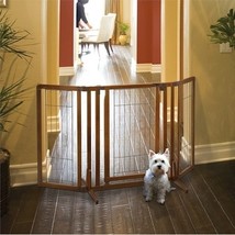 Premium Plus Freestanding Pet Gate with Door - £612.50 GBP