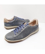 Ecco Women&#39;s Chase II Blue Leather Lace Up Casual Shoes Size EU 37 US 6.5 - $31.49