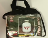 Virginia Tech Hokies Propane Tank Wrap NCAA Officially Licensed New in Bag - $18.69