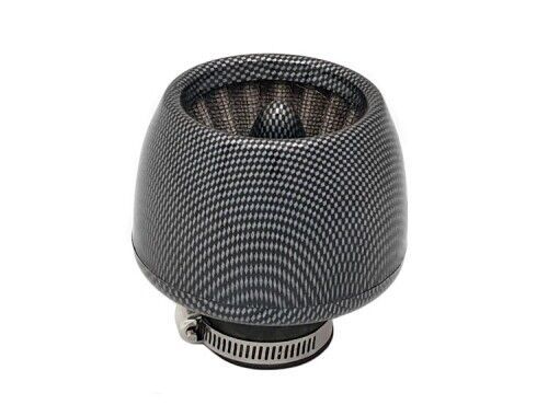 35mm Air Filter Carbon Fiber for Scooters Mopeds ATVs Go-Karts - $8.56