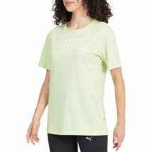 PUMA Womens Short Sleeve Tee Size Small Color Green - £27.54 GBP