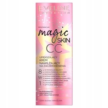 Eveline 8in1 Magic Skin CC Beautifying Moisturizing Cream Against Redness SPF10 - £21.64 GBP