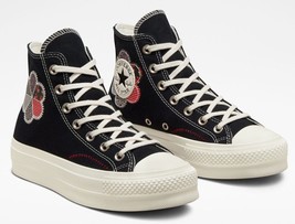 Converse Chuck Taylor AS Craftd Patchwork Platform Hi, A05194C Multi Siz... - $129.95