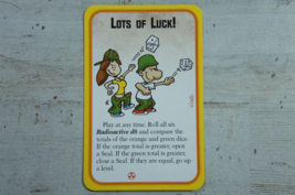 Lots of Luck card ONLY from Bag O Radioactive Munchkin (Apocalypse expansion) - £5.57 GBP