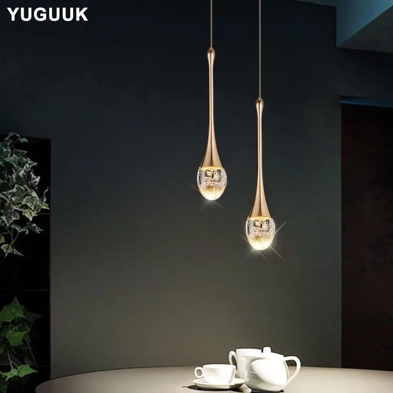 Modern Bubble Crystal Pendant Lights Indoor Hanging Lamp For Dining Room... - $46.89+