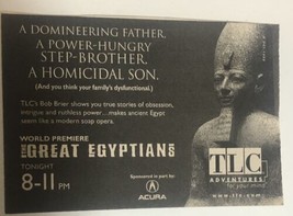 Great Egyptian TLC Vintage Tv Guide Print Ad TPA23 - £4.43 GBP