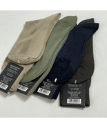 Sz 7-12 Manzini Dress Socks 4 Pair New With Tags (C) - $11.69 CAD