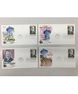 4 Harry S. Truman First Day of Issue stamp covers 1973 envelopes 33rd pr... - $19.99