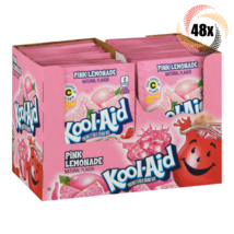 Full Box 48x Packets Kool-Aid Pink Lemonade Soft Drink Mix | Caffeine Free | - £20.61 GBP