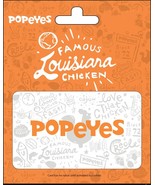 POPEYES RESTAURANT GIFT CARD 150 100 50 MOM DAD FRIENDS EMPLOYEE WORK ME... - $59.99+