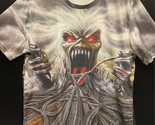 Tour Shirt Iron Maiden Eddie Goodbye Hollywood All Over Print Shirt LARGE - £19.54 GBP