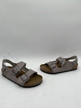 Birkenstock Men&#39;s Milano Sandal, Vintage Stone Size Size 41M - £66.39 GBP