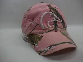 Ducks Unlimited Hat Pink Ladies Fit Hook Loop Baseball Cap - £15.71 GBP