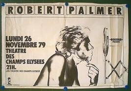 Robert Palmer - Original Concierto Póster–Teatro Champs-Elysées–Cartel -1979 - £118.11 GBP