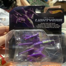 Disney Pixar Hot Wheels Lightyear Diecast Zurg Fighter Ship by Mattel 2021 - $10.00