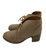Beek Songlark Ankle Boots Stone Taupe Tan Suede Size 9.5 - $134.81 CAD