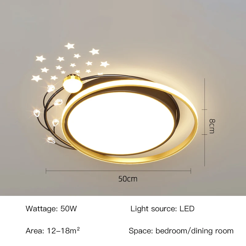 2023 New  Led Ceiling Chandelier Lamps for Living Room room Study Room Lighs Hom - £187.86 GBP
