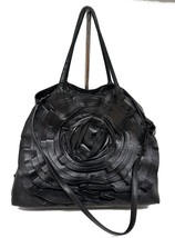Valentino Large Black Flower Petal Tote Bag - $586.04