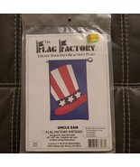 The Flag Factory Make Your Own DIY Garden Flag - Uncle Sam - Pattern 28" X 49"