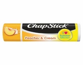 ChapStick Summer Collection Peaches&amp; Cream, 0.15 oz (Pack of 2) - £11.70 GBP