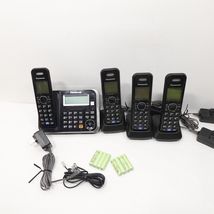 Panasonic KX TG6841 4 Handset Phone System with Answering Machine - $31.49