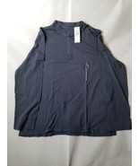 Timberland Henley Shirt Men&#39;s 2XL Dark Blue Cotton NEW w/ Tags! CA5 - £19.50 GBP