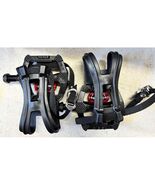 Indoor Cycling Exercise Pedals with JD-004, 9/16&quot; Thread W/ MT-12 Toe Strap - $43.92