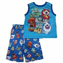 Yo-Kai Watch Character Boys Shorts Pajama Set, Size 6/7 - $273.28 MXN