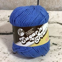 Spinrite 102018-18725 Sugar&#39;n Cream Yarn - Solids Super Size-Blueberry - £6.23 GBP