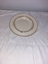 Vintage Lenox Round Ashtray ~ 24k Gold Trim fine ivory Porcelain 8&quot; inches  - £10.23 GBP