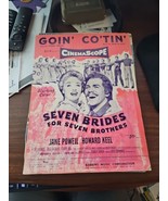 SEVEN BRIDES FOR SEVEN BROTHERS Sheet Music &quot;Goin&#39; Co-Tin&#39;&quot; Jane Powell  - €8,48 EUR