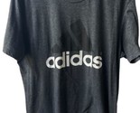 Adidas T shirt Athletic Mens Go To Performance Short Sleeved Crew Neck  ... - $10.59