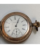 Antique 1901 Waltham Pocket Watch Seaside 15j Model 1890 Hunter Dueber C... - $169.53 CAD
