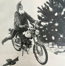 Harley Davidson M-50 1964 Advertisement Christmas Motorcycle Holiday DWCC5 - £39.31 GBP