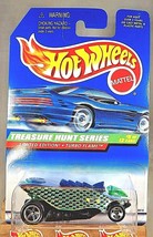 1998 Hot Wheels #753 Treasure Hunts Series 5/12 TURBO FLAME Green w/Chrome 5 Sp - £10.09 GBP