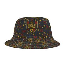 BARCELONA Fc  Inspired Sports Bucket Hat,  Fans, Visca  Futbol. Football... - $25.99