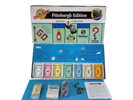 Pittsburgh Pennsylvania Edition Monopoly Board Game 1996 Used - £13.80 GBP