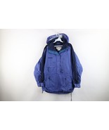Vtg 90s Columbia Womens Medium Spell Out Hooded Pullover Anorak Jacket P... - $1,196.20 MXN