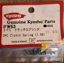 Kyosho 3pc Clutch Spring IFW53 - $13.84