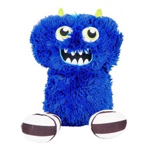 Build a Bear Monster Mixter Plush 18&quot; Blue Interchangeable Striped Legs ... - £13.87 GBP