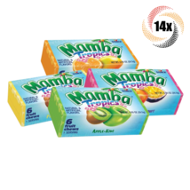 14 Packs | Storck Mamba Tropics Assorted Fruit Chews | .93oz | 6 Chews Each - £12.33 GBP