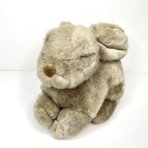 Applause Sleepy Bunny Rabbit Plush Vintage 1988 Brown Stuffed Animal Toy 101&quot; - £15.50 GBP