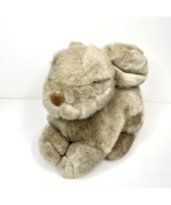Applause Sleepy Bunny Rabbit Plush Vintage 1988 Brown Stuffed Animal Toy... - £15.63 GBP
