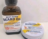 (2)Beard Oil Duke Cannon Redwood Scent 3 oz Best Damn Men&#39;s Beard Mustac... - $19.79