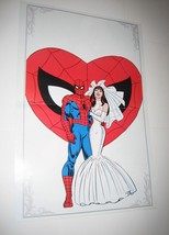 Spider-Man Poster #152 Wedding Peter Parker Mary Jane Watson by John Romita Sr - £31.89 GBP