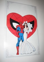 Spider-Man Poster #152 Wedding Peter Parker Mary Jane Watson by John Rom... - $39.99