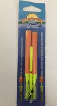 SUMMER ICE ROD N BOBBS SI3O 3&quot; Orange 2 Pk 2 Bases &amp; Refills-RARE-SHIP N... - $7.80