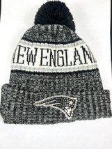 New England Patriots New Era Rhinestone Beanie Pom Winter Hat FREE SHIPPING - £12.36 GBP